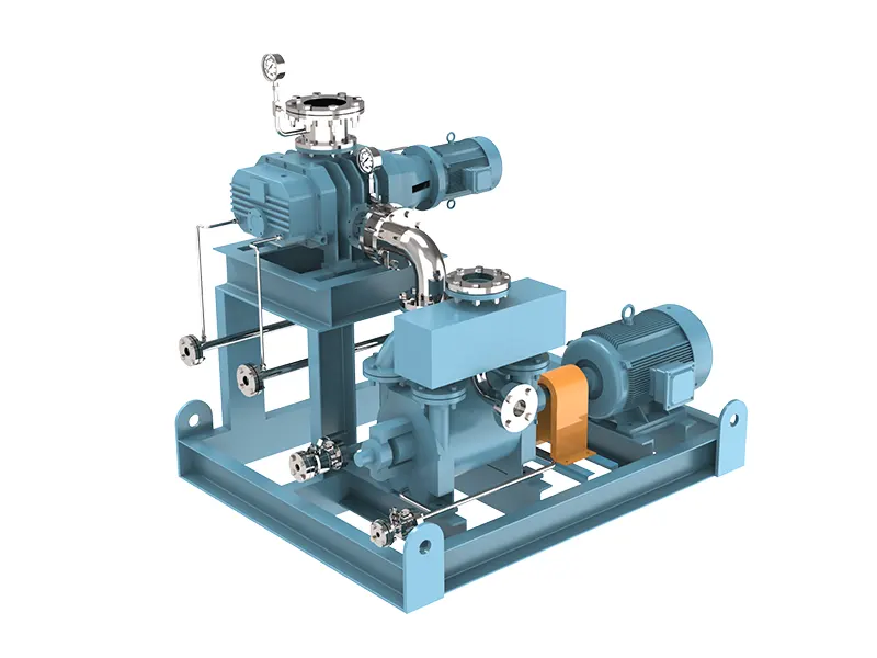 JZJY Type Tri-lobe Roots/Liquid Ring Vacuum Pumping System