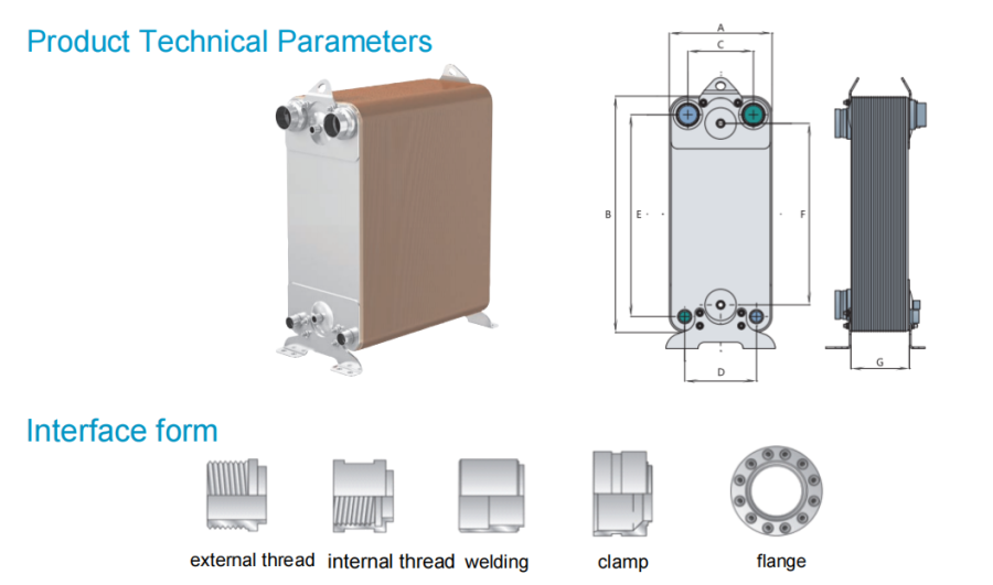 Brazed plate heat exchanger4
