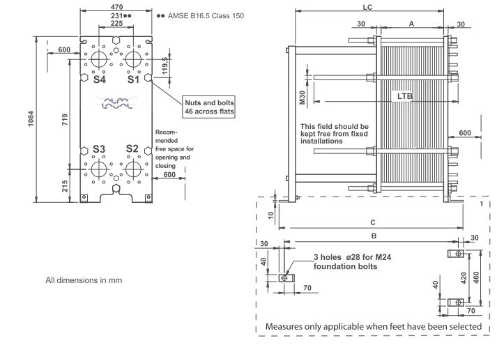 Detachable heat exchanger structure1