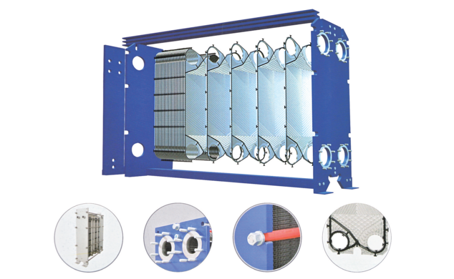Detachable heat exchanger structure